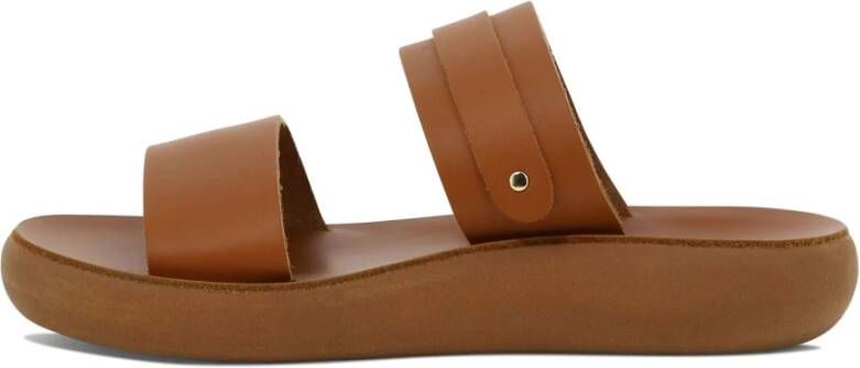 Ancient Greek Sandals Preveza Comfort Slip-on Sandalen Brown Dames