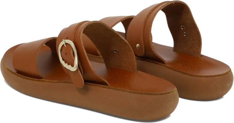 Ancient Greek Sandals Preveza Comfort Slip-on Sandalen Brown Dames