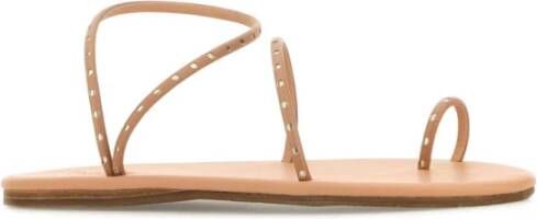 Ancient Greek Sandals Roze Synthetisch Leren Astro Teenslippers