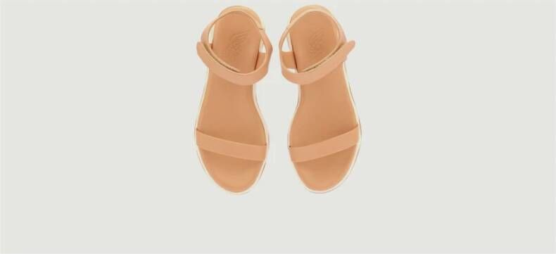 Ancient Greek Sandals Salamina sandalen Beige Dames