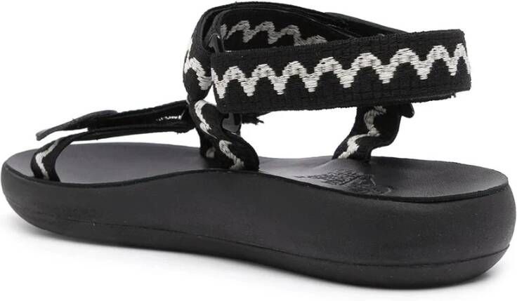 Ancient Greek Sandals Sandalen Black Dames