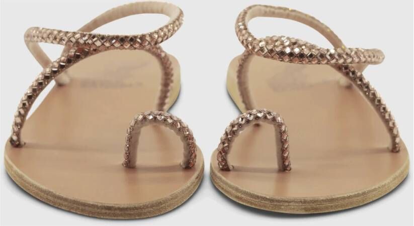 Ancient Greek Sandals Sliders Beige Dames