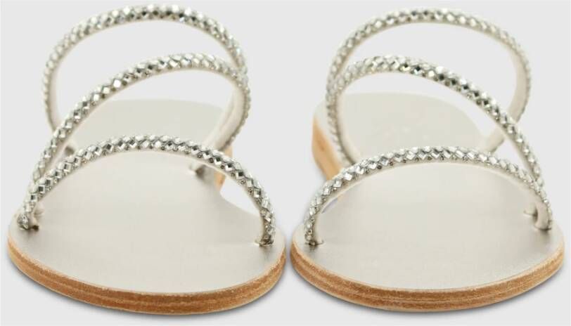 Ancient Greek Sandals Sliders Grijs Dames