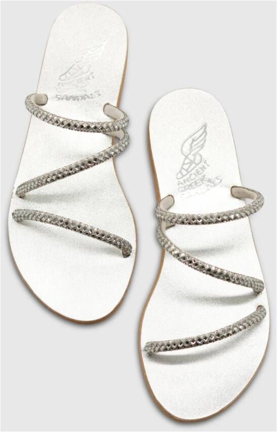 Ancient Greek Sandals Sliders Grijs Dames