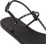 Ancient Greek Sandals Elegante Zwarte Galaxy Leren Sandalen Black Dames - Thumbnail 2