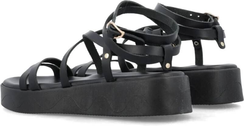 Ancient Greek Sandals Zwarte Gesloten Sandalen Black Dames