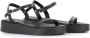Ancient Greek Sandals Zwarte Leren Gesp Sandalen Black Dames - Thumbnail 2