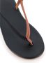 Ancient Greek Sandals Zwarte leren sandalen met band - Thumbnail 2