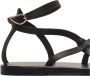 Ancient Greek Sandals Zwarte Tomi Leren Sandalen Black Dames - Thumbnail 2
