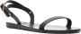 Ancient Greek Sandals Zwarte Platte Leren Sandalen Black Dames - Thumbnail 2