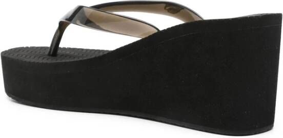 Ancient Greek Sandals Zwarte Teenslip Sandalen