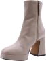 Angel Alarcon Tomar Enkellaarsjes Beige Dames - Thumbnail 2