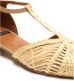 Angel Alarcon Flat Sandals Beige Dames - Thumbnail 4