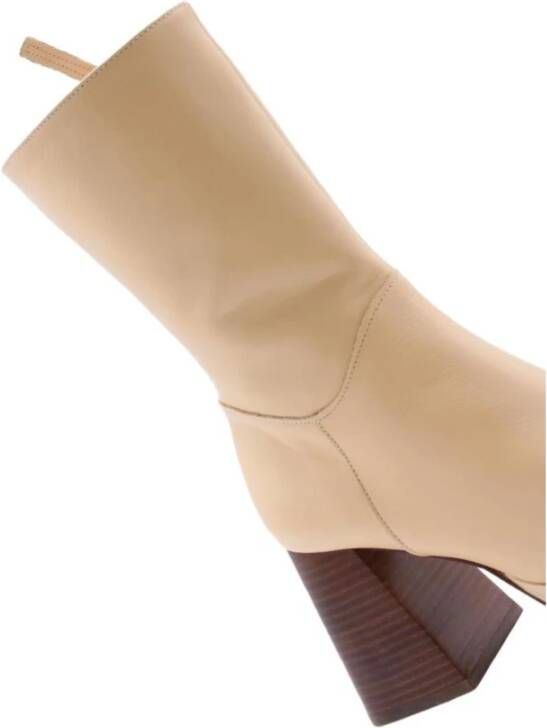 Angel Alarcon Heeled Boots Beige Dames