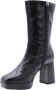 Angel Alarcon Heeled Boots Zwart Dames - Thumbnail 2