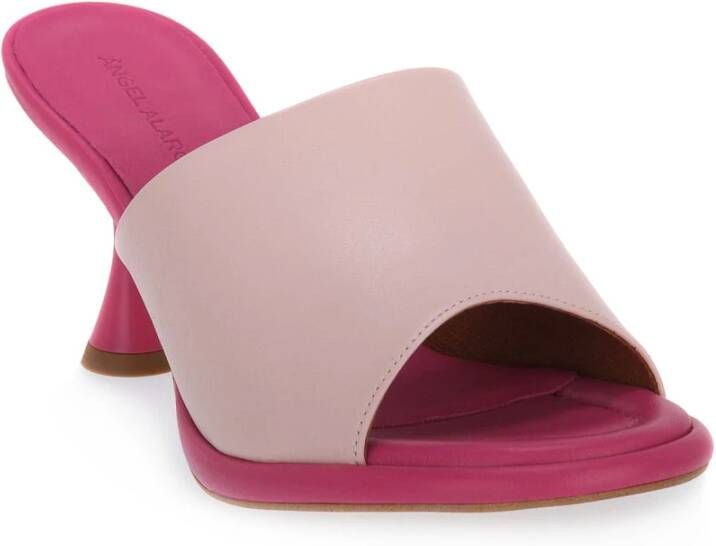 Angel Alarcon Heeled Mules Roze Dames