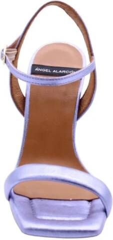 Angel Alarcon High Heel Sandals Paars Dames