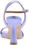 Angel Alarcon Elegant High Heel Sandals Purple Dames - Thumbnail 12