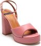 Angel Alarcon High Heel Sandals Roze Dames - Thumbnail 2