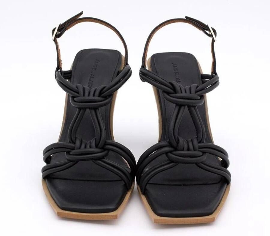 Angel Alarcon High Heel Sandals Zwart Dames