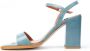 Angel Alarcon Hoge hiel sandalen Blauw Dames - Thumbnail 4