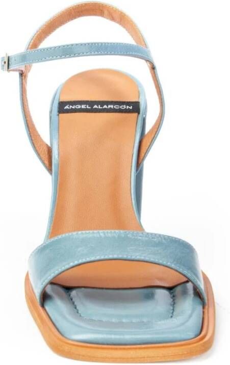 Angel Alarcon Hoge hiel sandalen Blauw Dames
