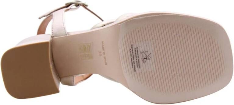 Angel Alarcon Hoge hiel sandalen Geel Dames