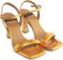 Angel Alarcon Hoge hiel sandalen Oranje Dames - Thumbnail 3