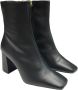 Angel Alarcon Leren enkellaarsjes met 9cm hak Black Dames - Thumbnail 3