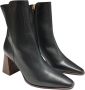Angel Alarcon Leren enkellaarzen met 9cm hak Black Dames - Thumbnail 5