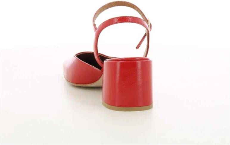 Angel Alarcon Rode Damesschoenen Elegante Stijl