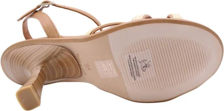 Angel Alarcon Teckel Sandaal Beige Dames