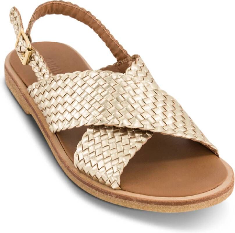 Angulus Handgeweven Slingback Sandaal