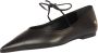 Anine Bing Ballerinas Nikki Ballerinas Leather Black in zwart - Thumbnail 7