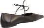 Anine Bing Ballerinas Nikki Ballerinas Leather Black in zwart - Thumbnail 8