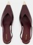 Anine Bing Hoge hakken Nina Pumps Calfskin Burgundy in rood - Thumbnail 5