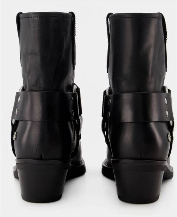 Anine Bing Cowboy Boots Black Dames