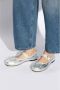 Anine Bing Zilveren Leren Platte Schoenen Elastische Band Gray Dames - Thumbnail 7