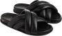 Anine Bing A-14-4028-007 Platte Sandalen Black Dames - Thumbnail 11