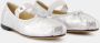 Anine Bing Zilveren Leren Platte Schoenen Elastische Band Gray Dames - Thumbnail 3