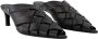 Anine Bing Zwarte Leren Muiltjes Sandalen - Thumbnail 3