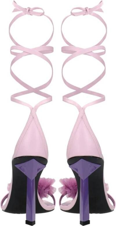 Aniye By Dames Gebreide Sandalen in Liliac Paars Dames
