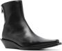 Ann Demeulemeester Ankle Boots Black Heren - Thumbnail 2