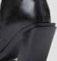 Ann Demeulemeester Zwarte Leren Enkellaarzen Florentine Black Dames - Thumbnail 8