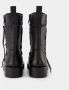 Ann Demeulemeester Maxim Ankle Boots in Black Leather Zwart Dames - Thumbnail 3