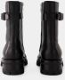 Ann Demeulemeester Cisse Combat Boots Leer Zwart Black Dames - Thumbnail 3