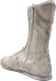 Ann Demeulemeester Grijze Suede High-Top Sneaker - Thumbnail 2