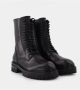 Ann Demeulemeester Alec Boots in Black Leather Zwart Dames - Thumbnail 4