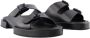 Ann Demeulemeester Leather sandals Zwart Unisex - Thumbnail 2