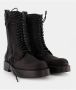 Ann Demeulemeester Maxim Ankle Boots in Black Leather Zwart Heren - Thumbnail 2